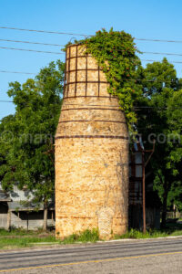 Silo In Victoria, Texas A4-36376 - Mansfield Photography