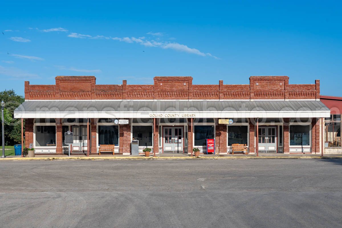 Library In Goliad, Texas A4-36388