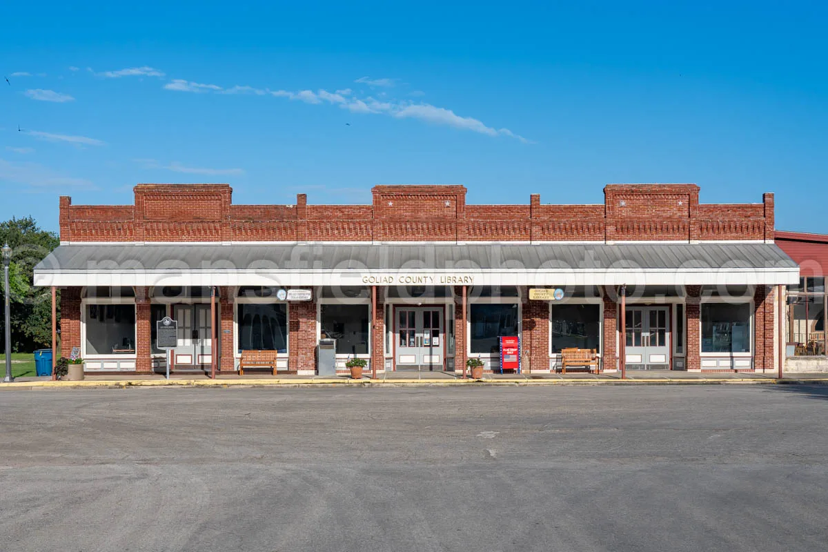 Library In Goliad, Texas A4-36388