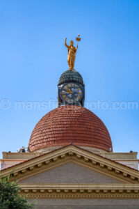 Bee County Courthouse In Beeville, Texas A4-36440 - Mansfield Photography