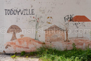 Toddyville Mural In Kenedy, Texas A4-36466 - Mansfield Photography