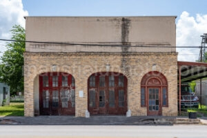 Old Fire Station In Runge, Texas A4-36485 - Mansfield Photography