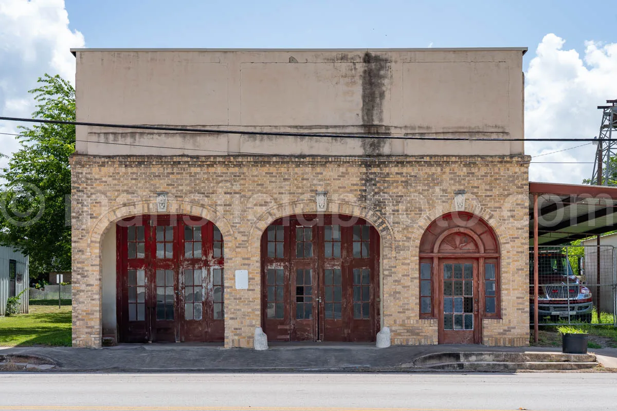 Old Fire Station In Runge, Texas A4-36485