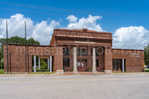 First State Bank (Now City Hall) In Runge, Texas A4-36486 - Mansfield Photography