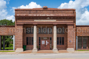 First State Bank (Now City Hall) In Runge, Texas A4-36488 - Mansfield Photography