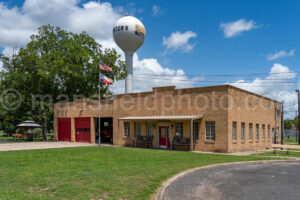 Fire Station In Yorktown, Texas A4-36507 - Mansfield Photography