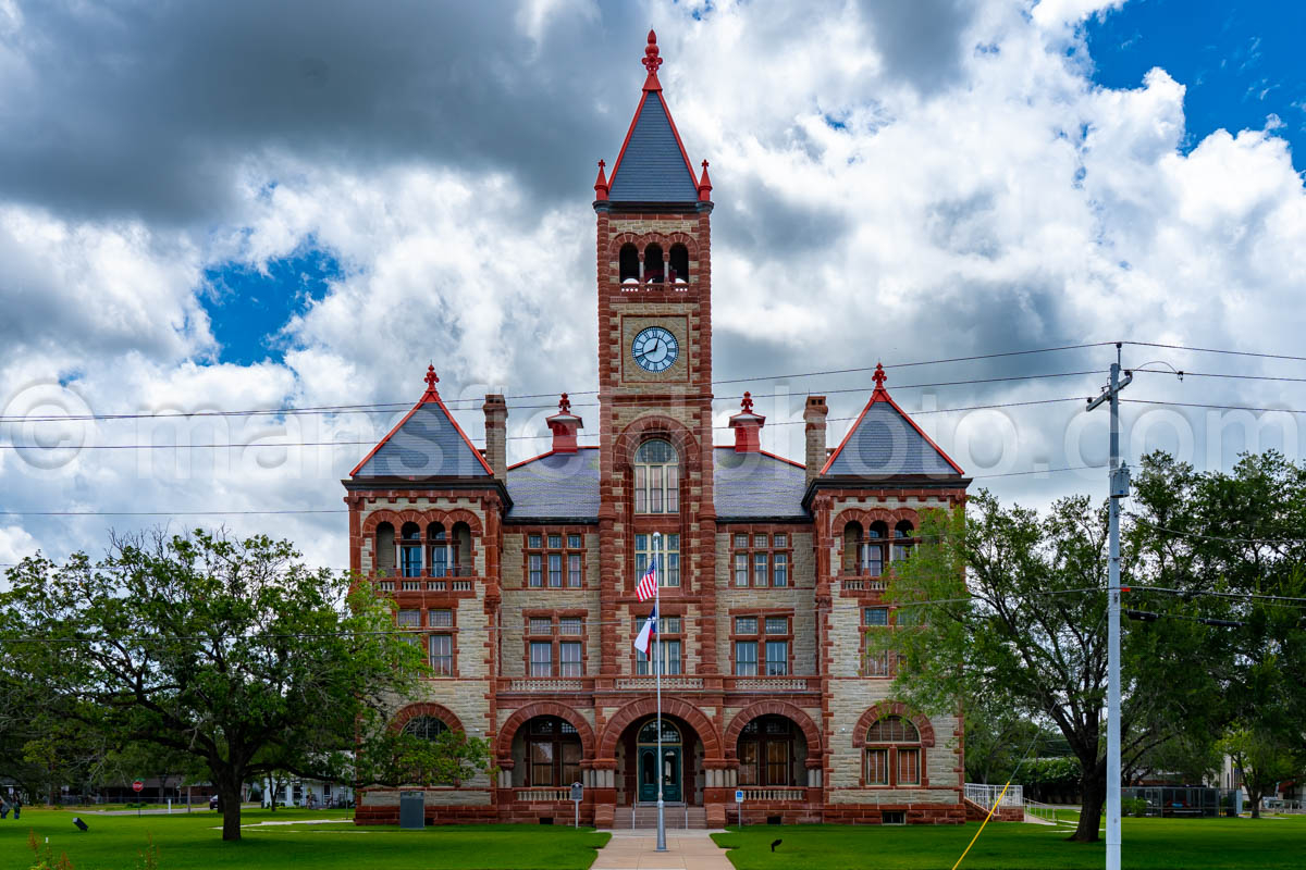 Dewitt County Courthouse In Cuero, Texas A4-36516