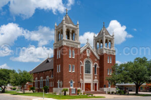 St Michael'S Catholic Church In Cuero, Texas A4-36517 - Mansfield Photography