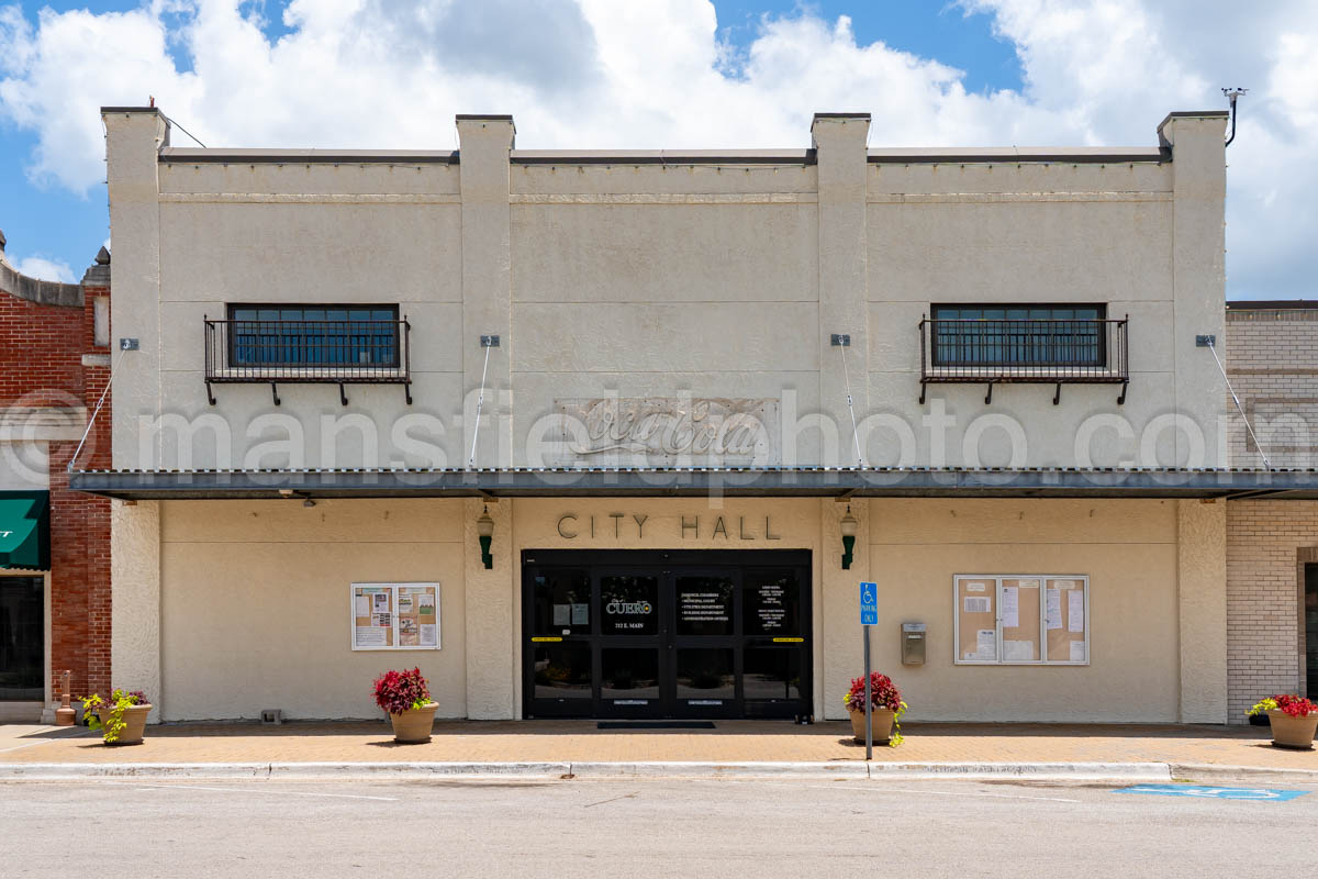 City Hall In Cuero, Texas A4-36519