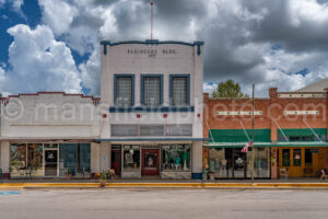 Kleinecke Building In Cuero, Texas A4-36535 - Mansfield Photography