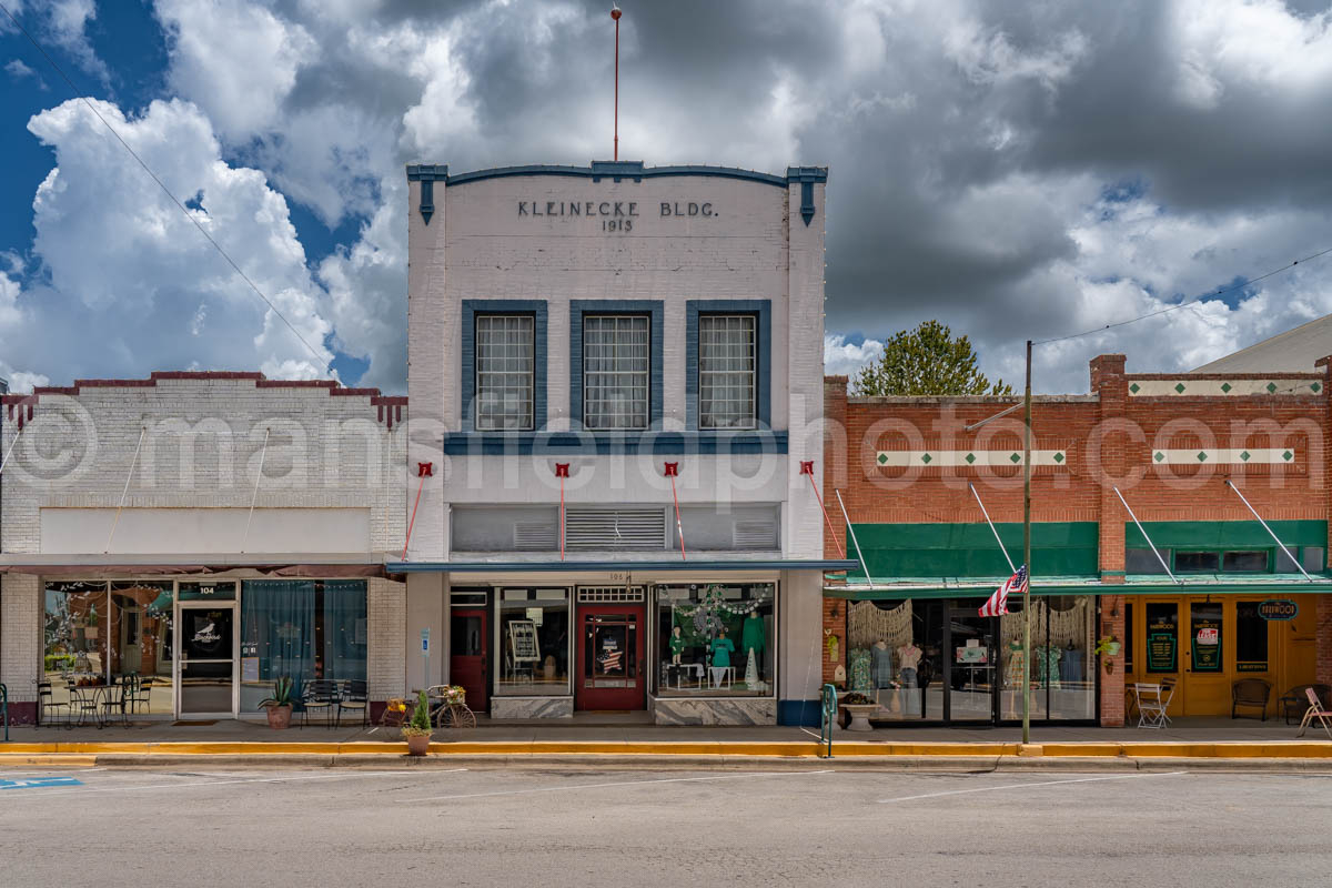 Kleinecke Building In Cuero, Texas A4-36535