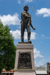 Statue In Gonzales, Texas A4-36574 - Mansfield Photography
