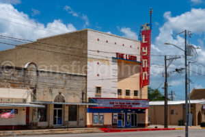 The Lynn Theatre In Gonzales, Texas A4-36597 - Mansfield Photography