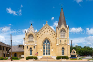 First Baptist Church In Gonzales, Texas A4-36607 - Mansfield Photography