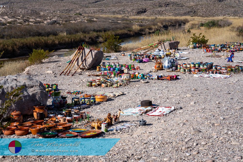 Trinkets For Sale Near Boquillas Canyon - Leave Money