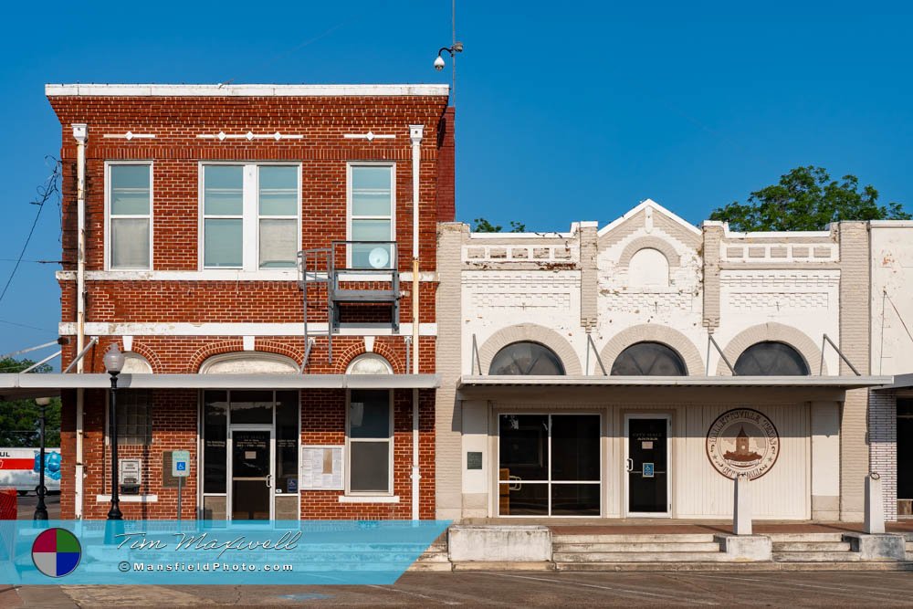 City Hall In Hallettsville, Texas