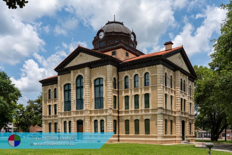 Colorado County Courthouse In Columbus, Texas