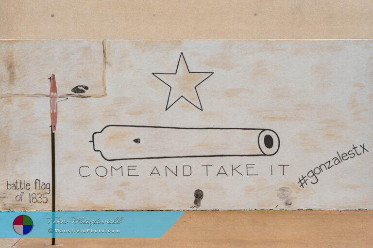 Come And Get It Mural In Gonzales, Texas