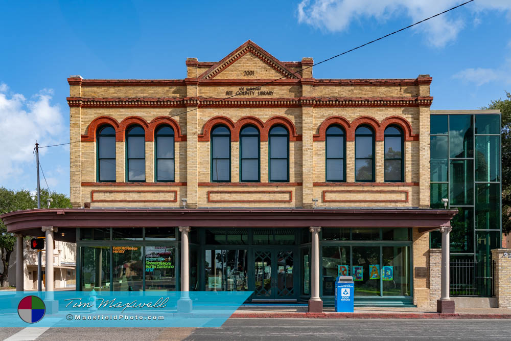 County Library In Beeville, Texas