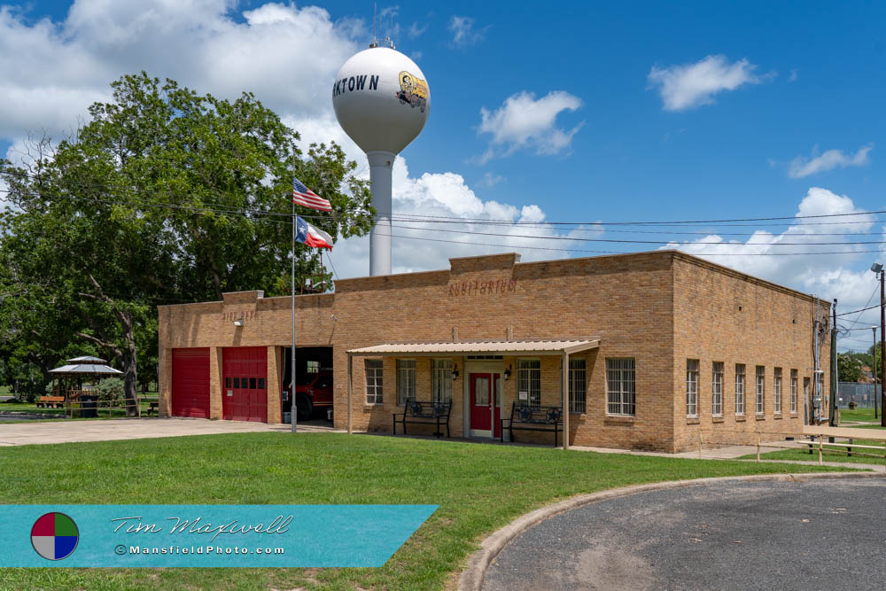 Fire Station In Yorktown, Texas