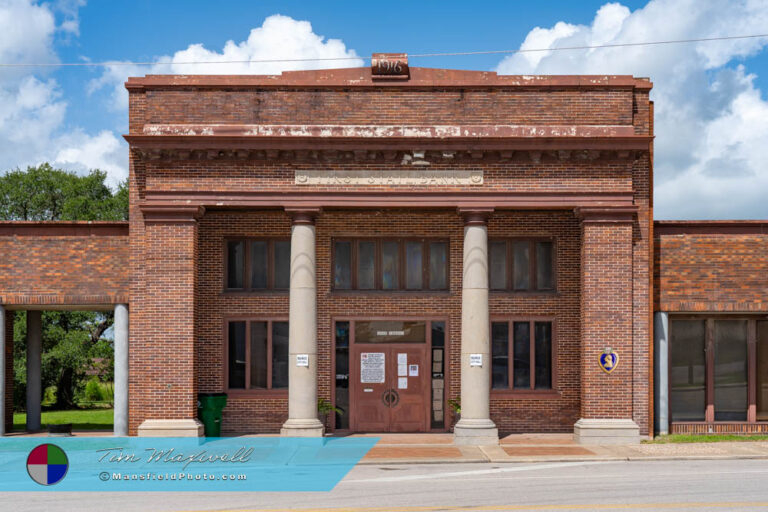First State Bank (Now City Hall) In Runge, Texas