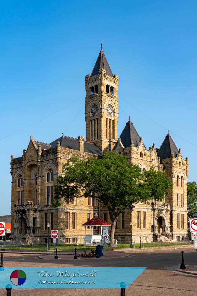 Lavaca County Courthouse In Hallettsville, Texas