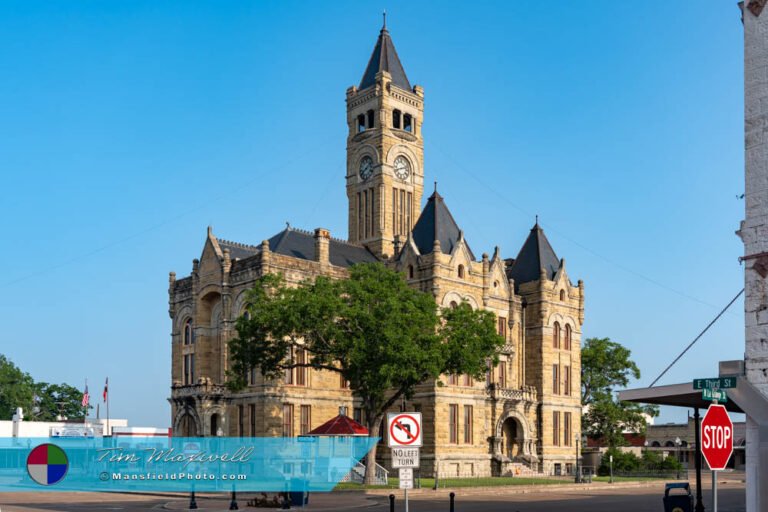 Lavaca County Courthouse In Hallettsville, Texas