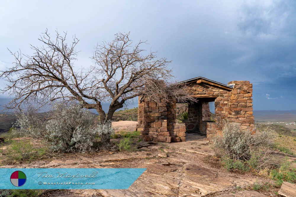 Lookout Shelter At Davis Mountains State Park