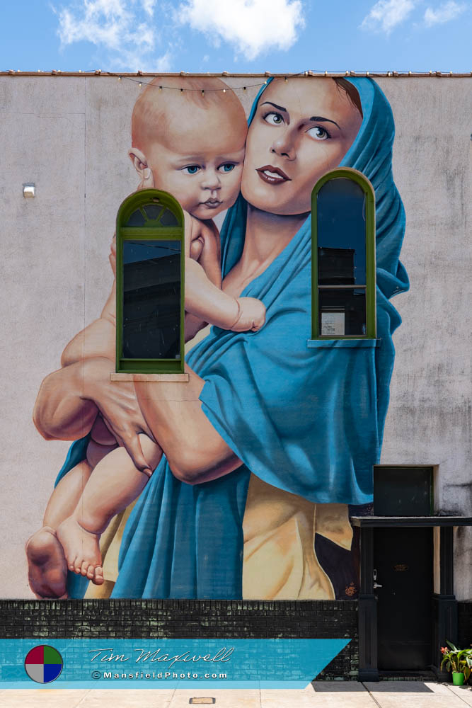 Mural In Gonzales, Texas
