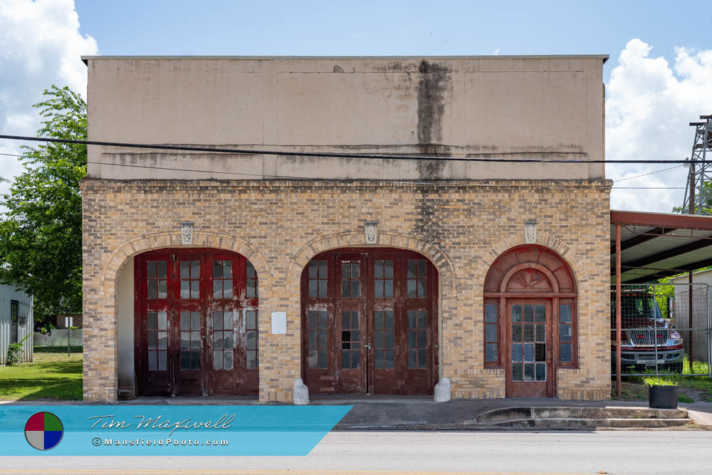 Old Fire Station In Runge, Texas