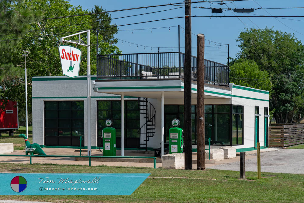 Old Gas Station, Now Vacantion Rental In Schulenburg, Texas
