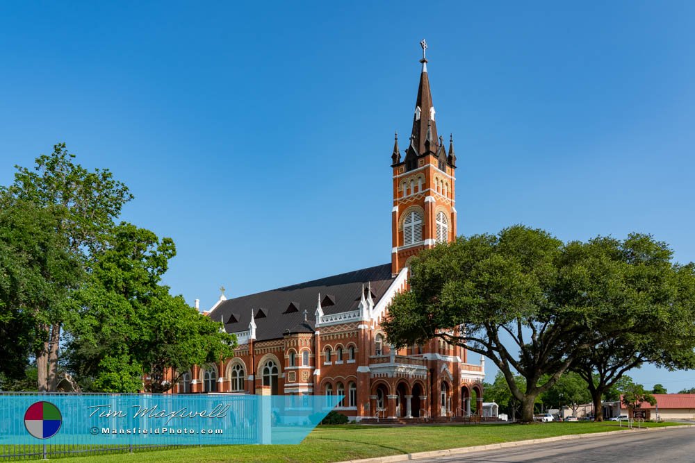 Saints Cyril And Methodius Catholic Church In Shiner, Texas