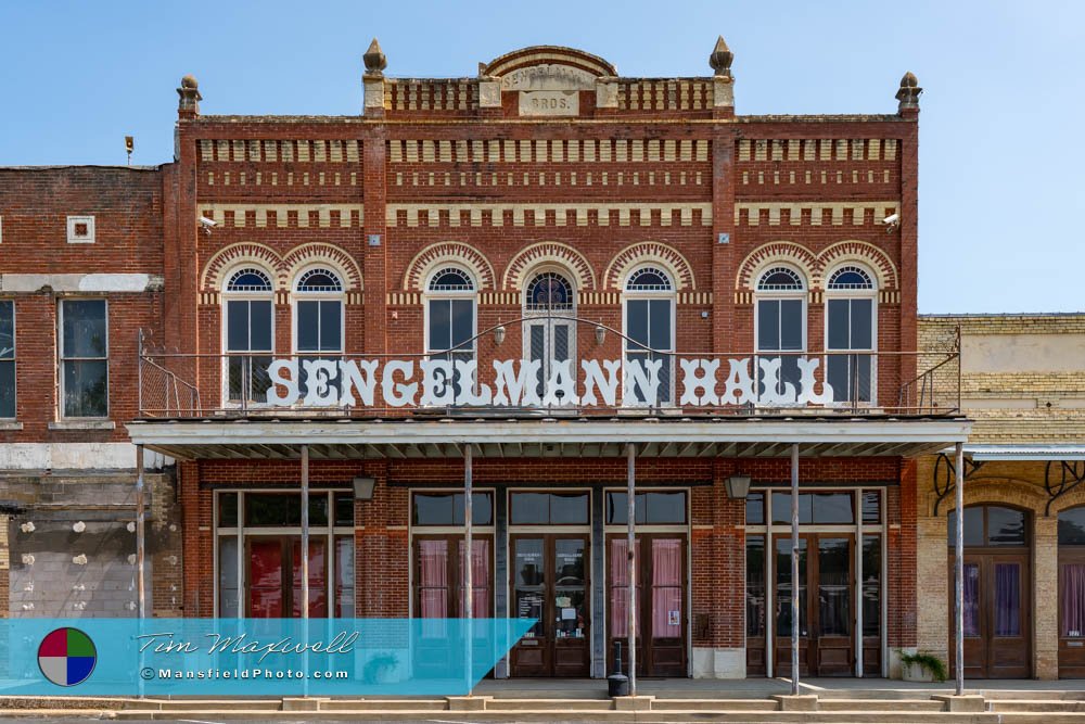 Sengelmann Hall In Schulenburg, Texas