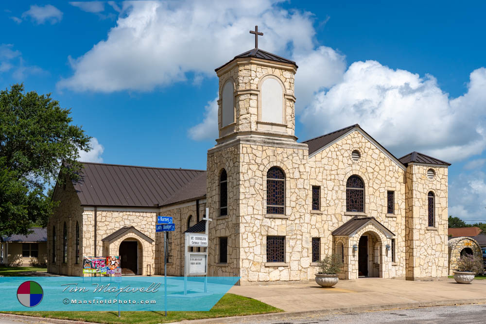 St Cornelius Catholic Church In Karnes City, Texas