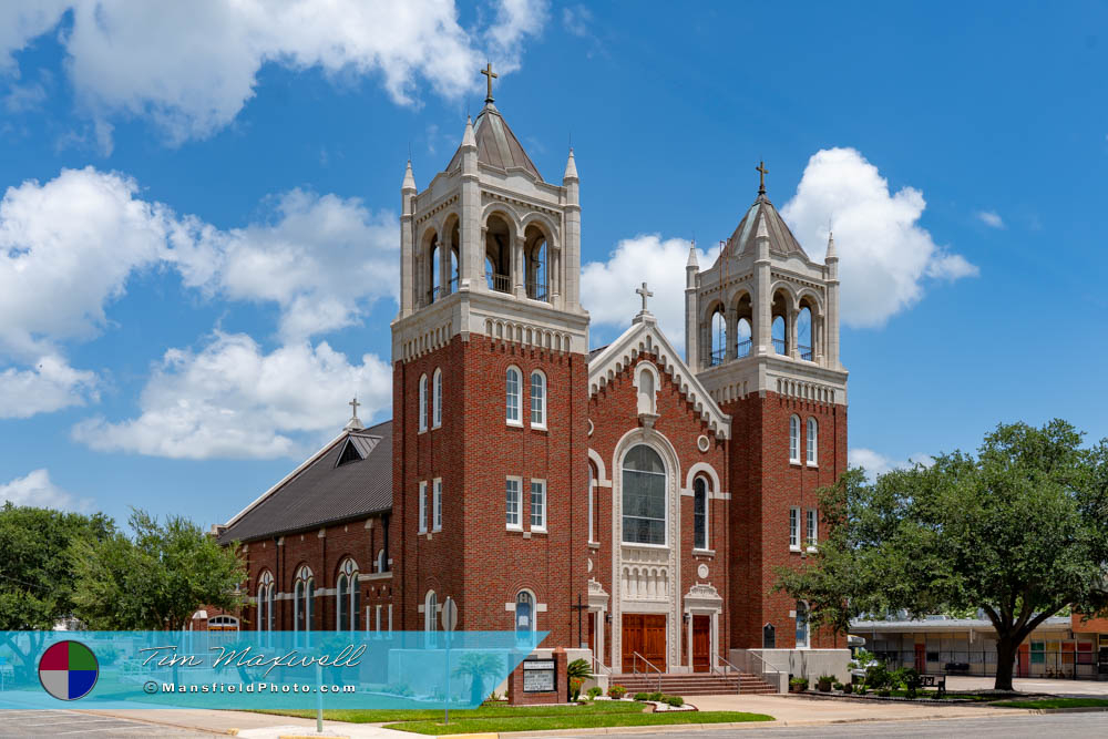 St Michael's Catholic Church In Cuero, Texas