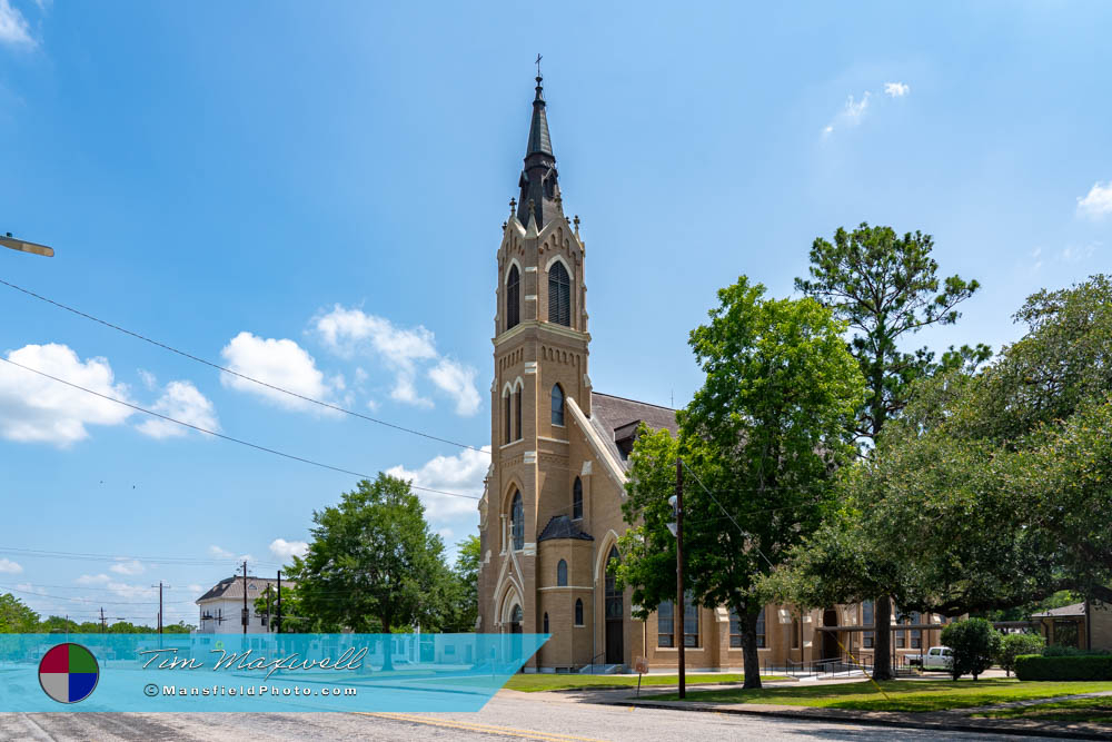 St. Michael The Archangel Catholic Church In Weimar, Texas