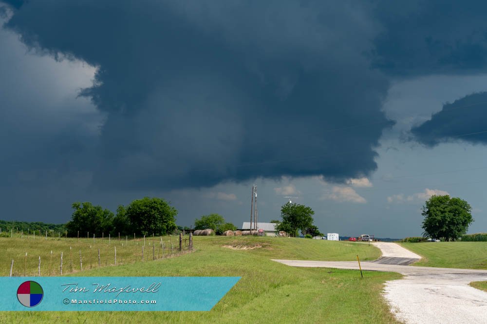 Ominous Storm Clouds Just South Of Me