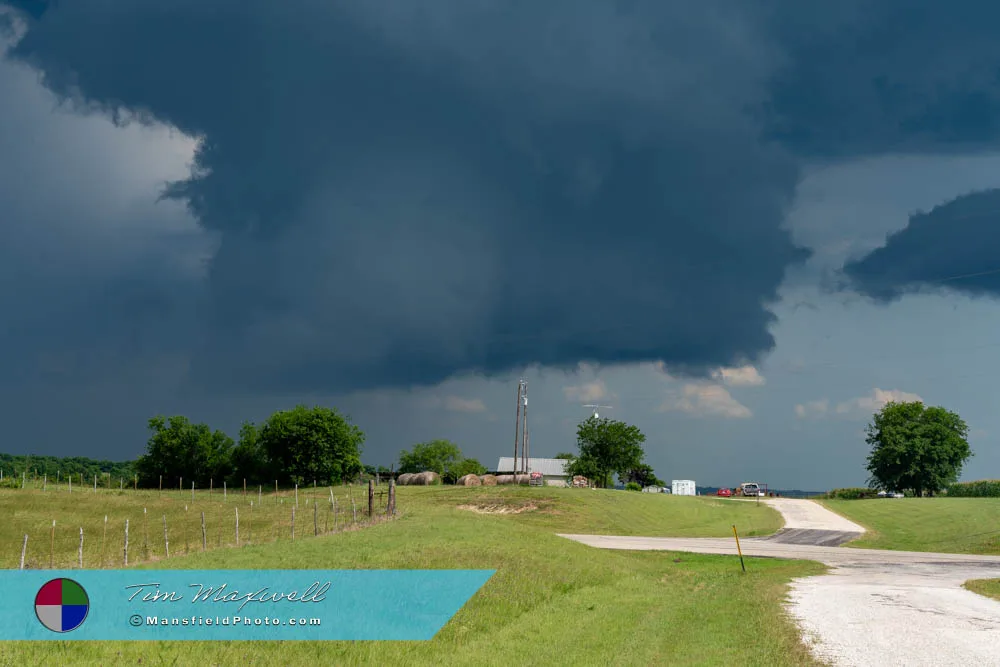 Ominous Storm Clouds Just South Of Me