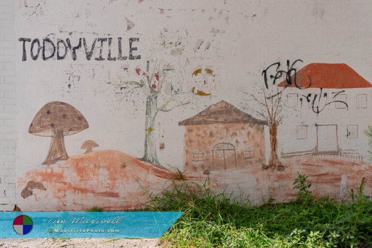 Toddyville Mural In Kenedy, Texas