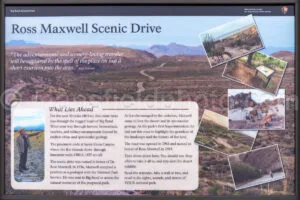 Ross Maxwell Interpretive Display In Big Bend A4-36700 - Mansfield Photography