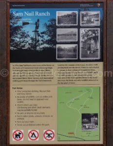 Sam Nail Interpretive Display In Big Bend A4-36711 - Mansfield Photography