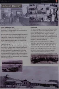 Castolon History Interpretive Display In Big Bend A4-36740 - Mansfield Photography
