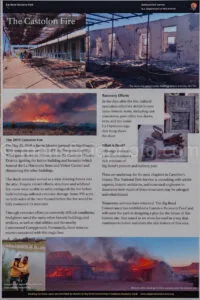 2019 Castolon Fire Interpretive Display In Big Bend A4-36741 - Mansfield Photography