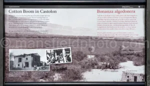 Cotton Boom In Costolon Interpretive Display In Big Bend A4-36744 - Mansfield Photography