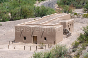 Adobe House In Big Bend National Park A4-36745 - Mansfield Photography
