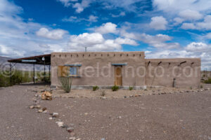 Garlick House In Big Bend National Park A4-36749 - Mansfield Photography