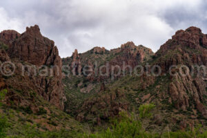 Chisos Mountains In Big Bend A4-37011 - Mansfield Photography