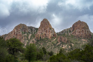 Chisos Mountains In Big Bend A4-37021 - Mansfield Photography