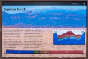 Sunken Block Interpretive Display In Big Bend A4-37028 - Mansfield Photography