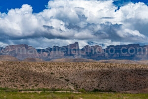 Sierra Del Carmen In Big Bend National Park A4-37085 - Mansfield Photography